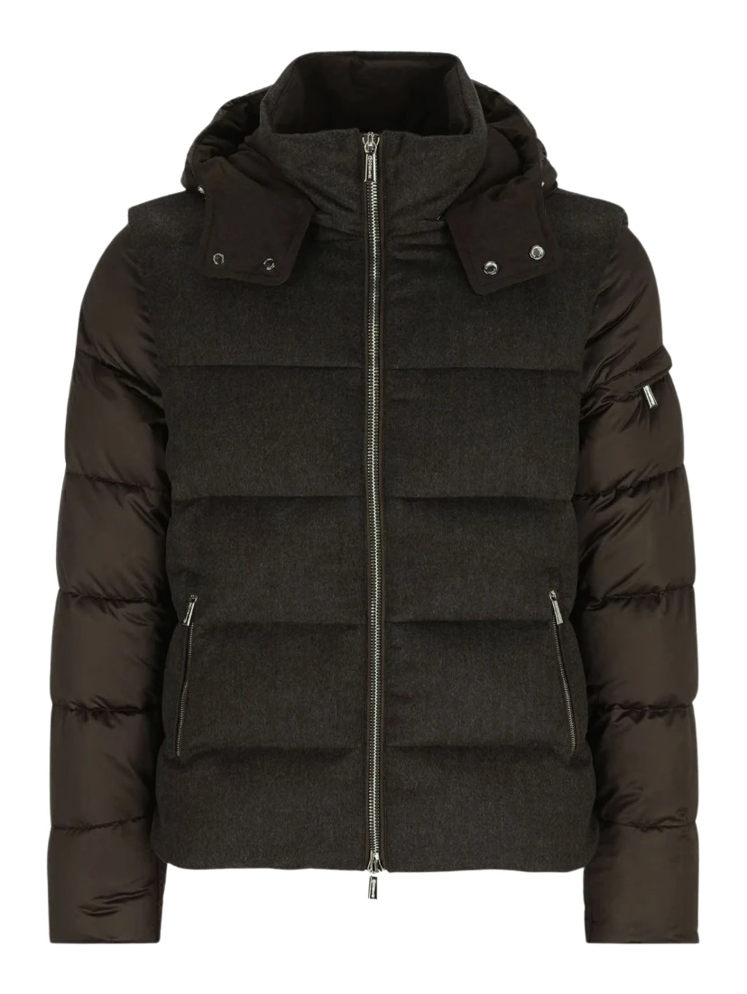 CASCIANO SE9 PIUMINO LANA MANICHE NYLON