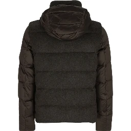 CASCIANO SE9 PIUMINO LANA MANICHE NYLON