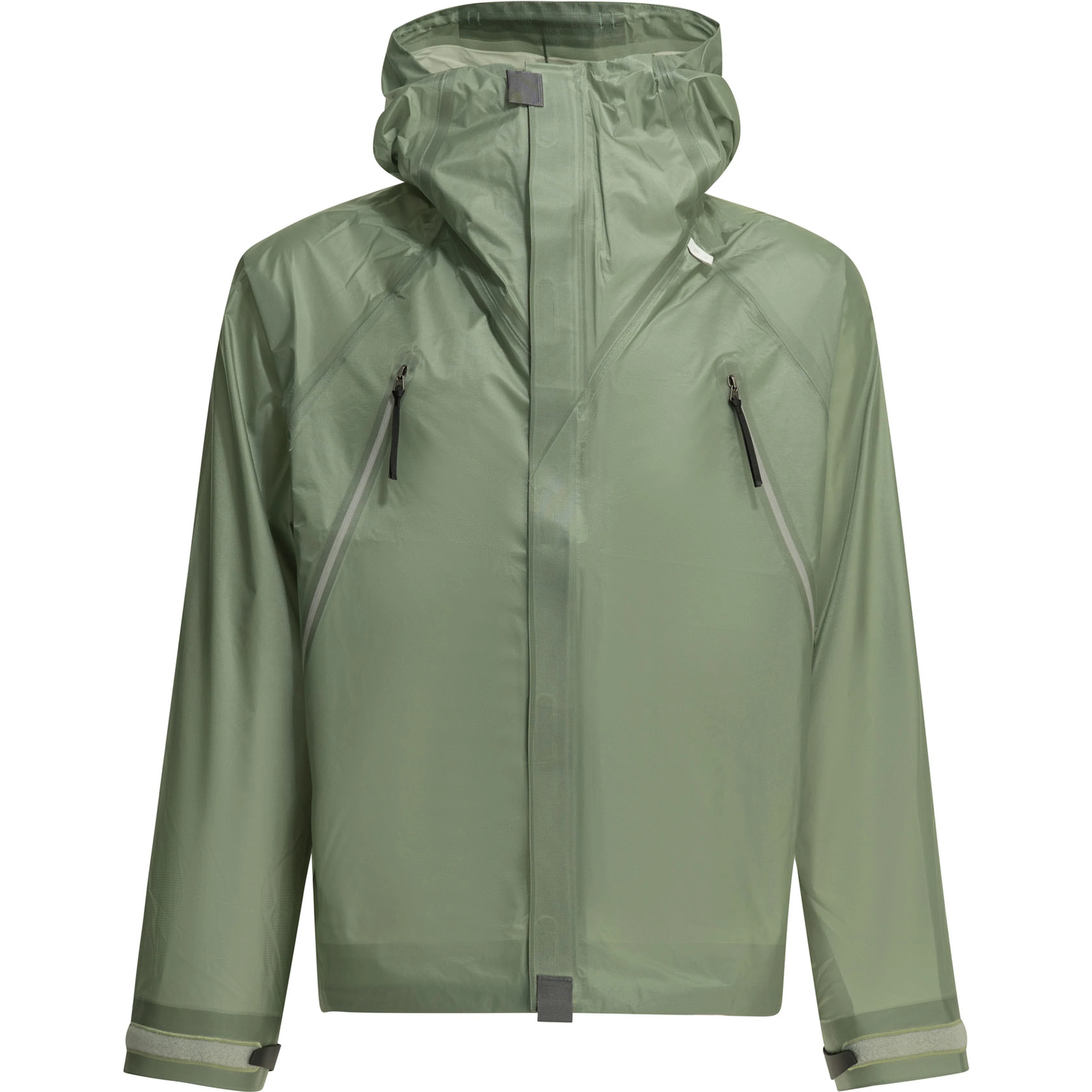"0 3L" raincoat