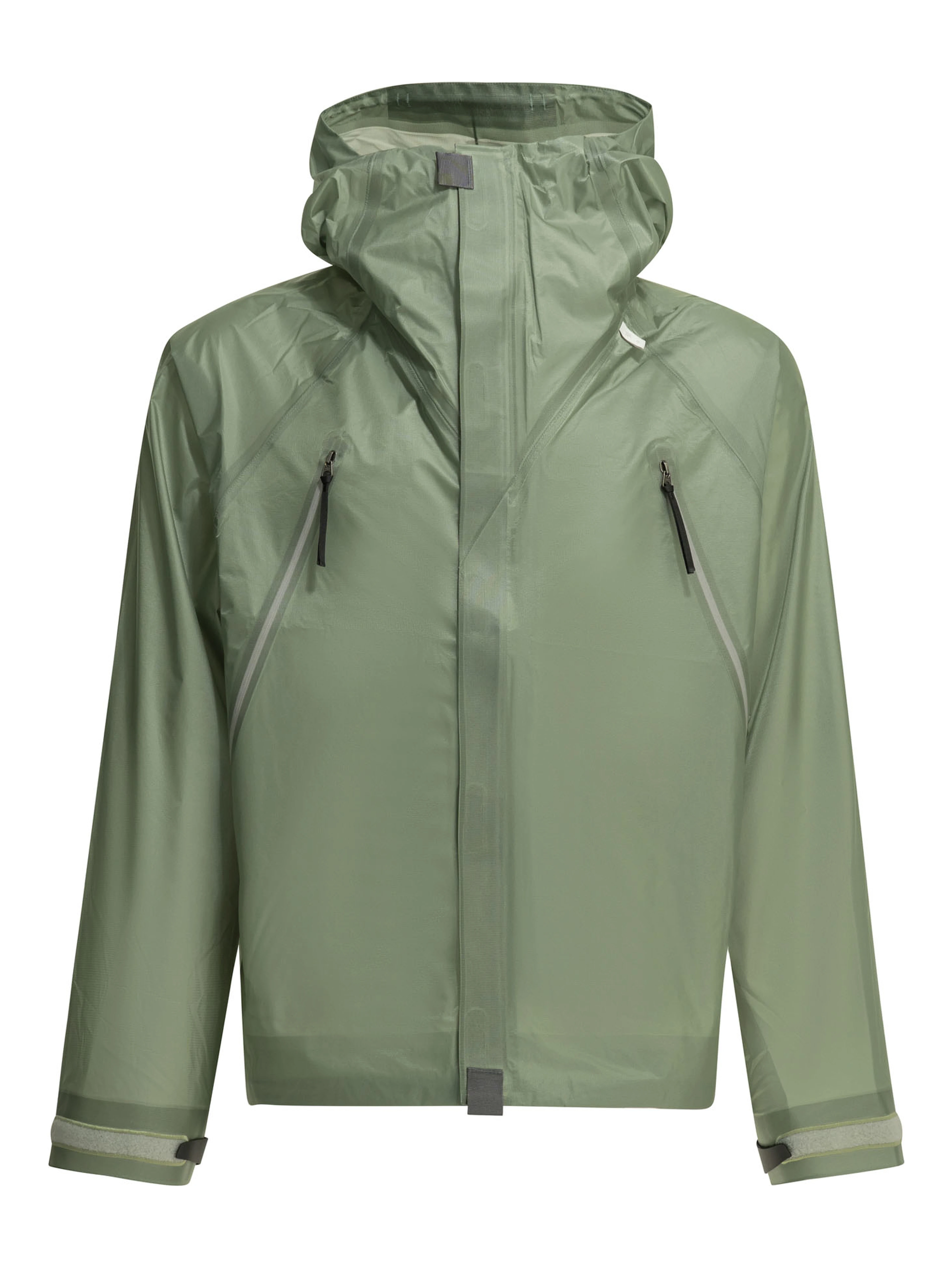 "0 3L" raincoat