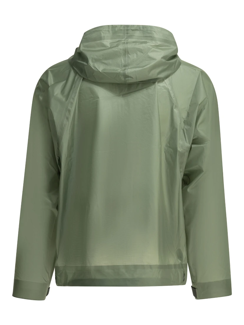 "0 3L" raincoat