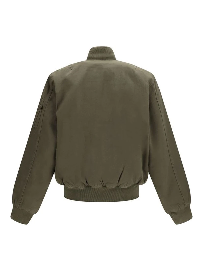 Bicolor Nylon Bomber