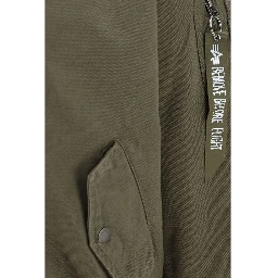 Bicolor Nylon Bomber