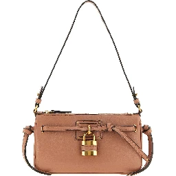 Multicolor Lamb Leather Clutch Bag