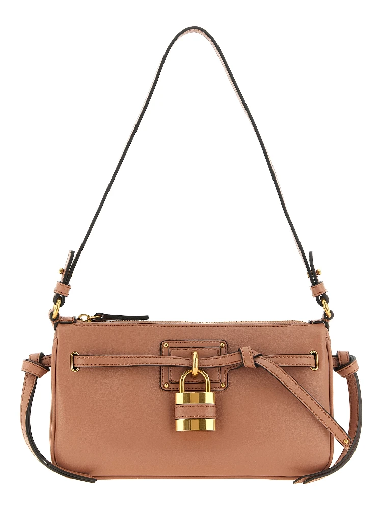 Multicolor Lamb Leather Clutch Bag