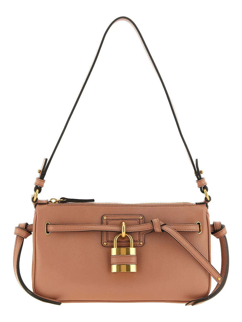 Multicolor Lamb Leather Clutch Bag