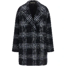 Blue Wool Coat