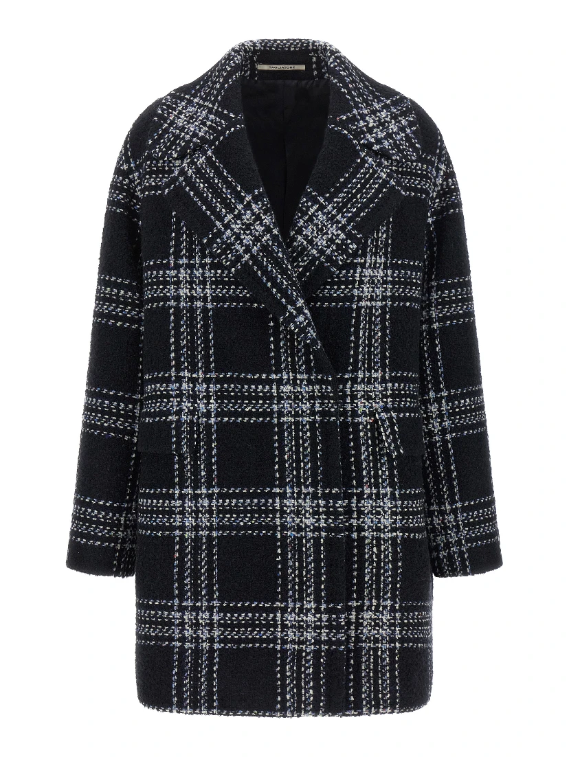 Blue Wool Coat