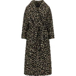 Black Acetate Coat