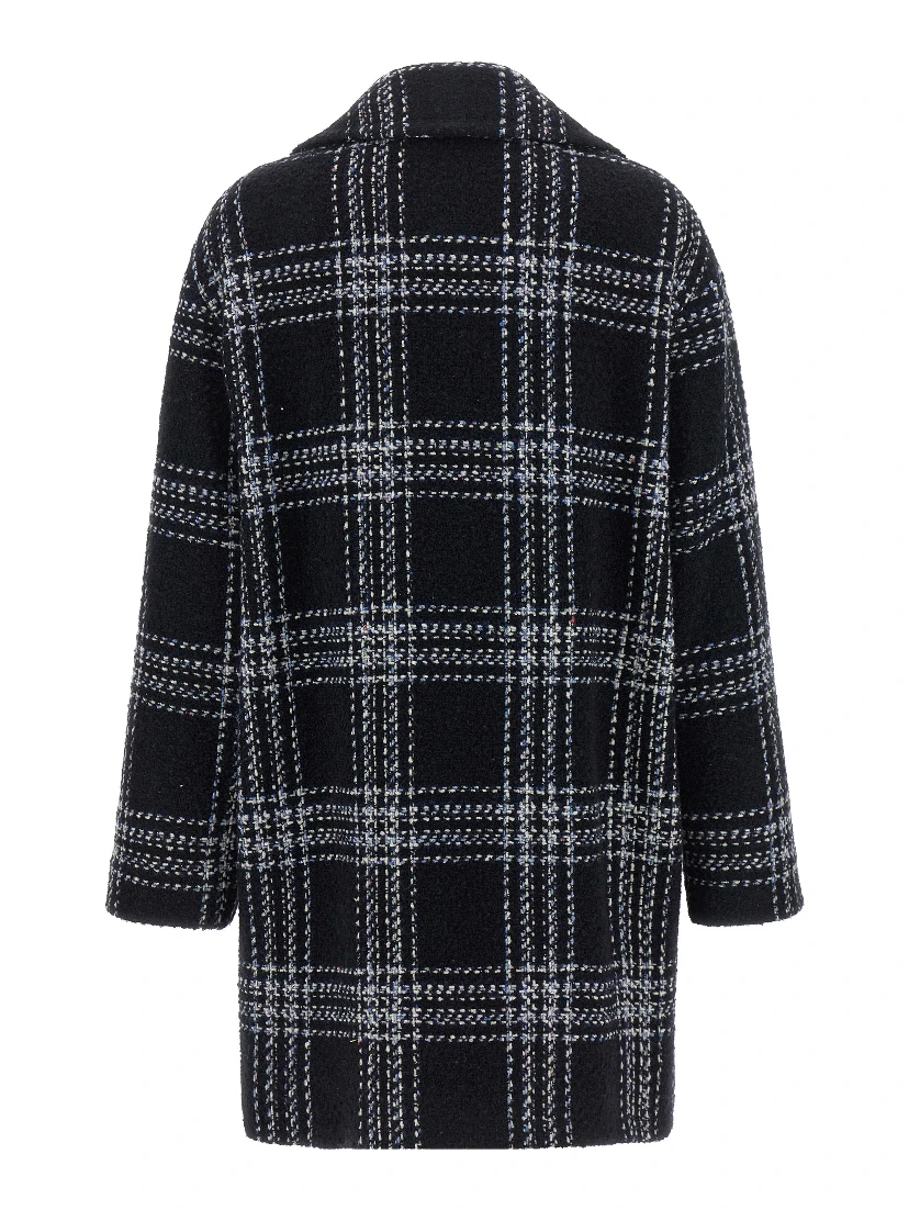Blue Wool Coat