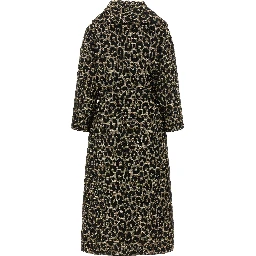 Black Acetate Coat