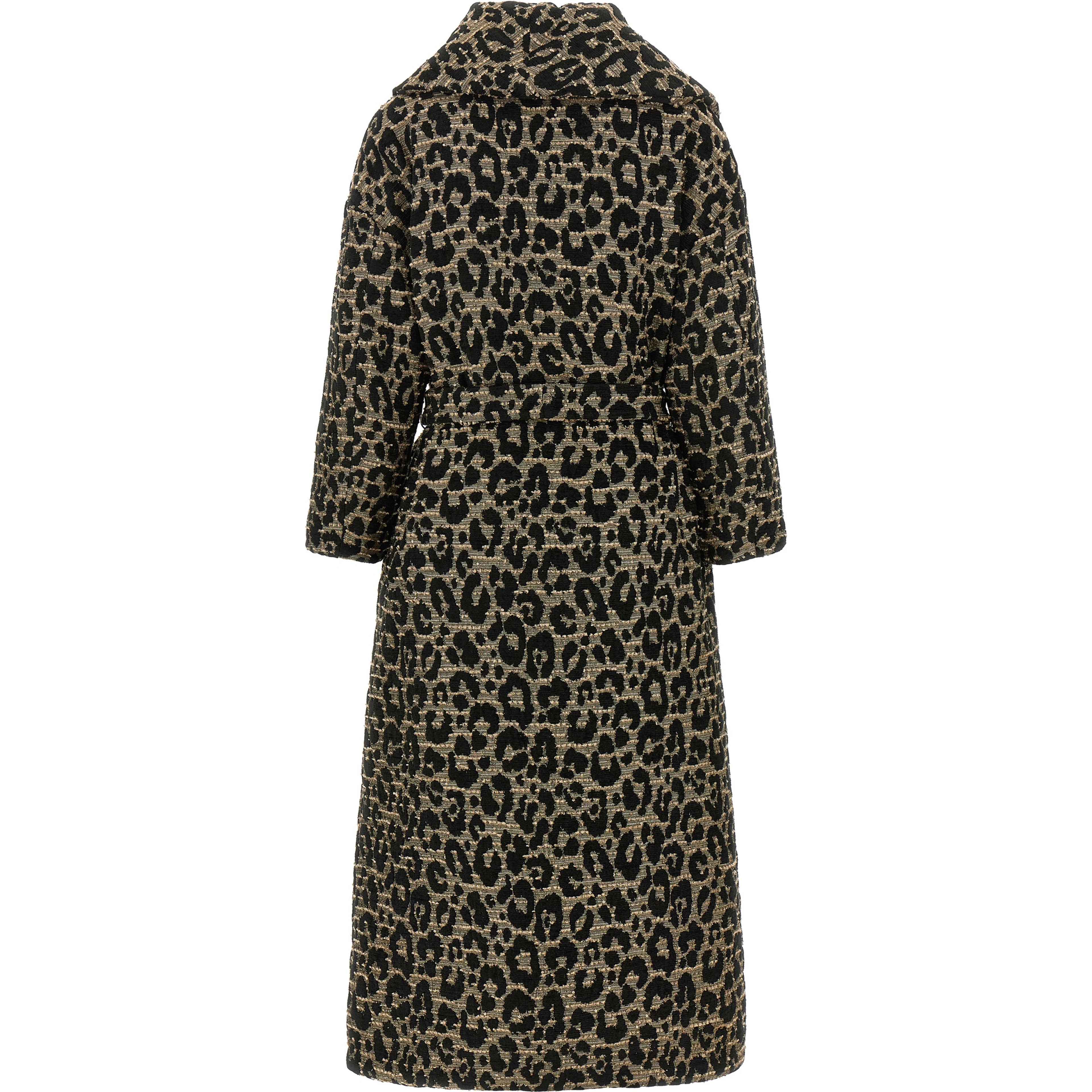 Black Acetate Coat