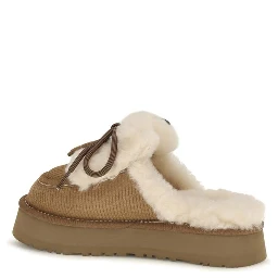 Brown Suede Leather Slippers