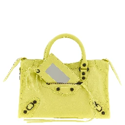 Multicolor Lamb Leather Handbag