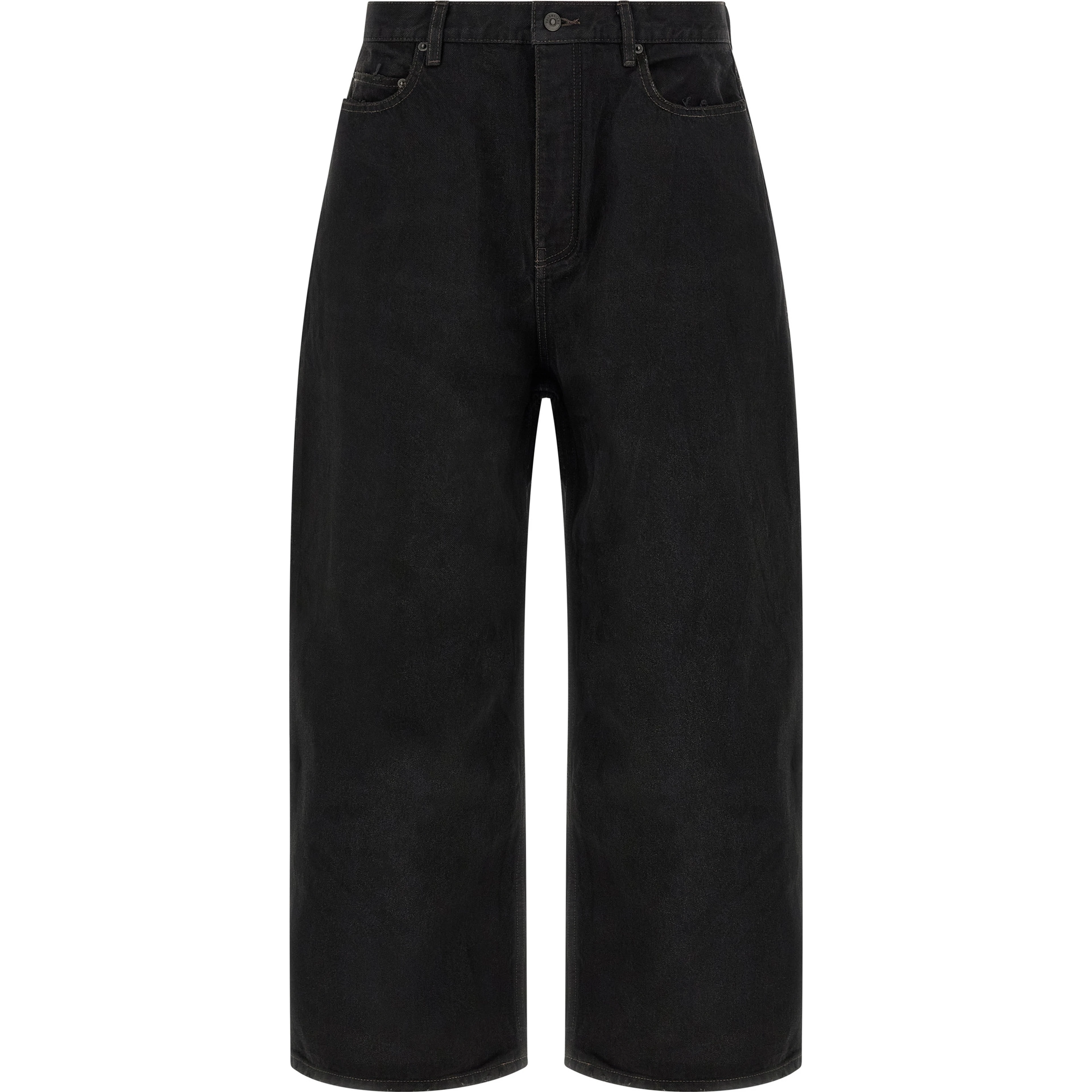 Black Cotton Jeans Denim