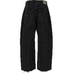 Black Cotton Jeans Denim