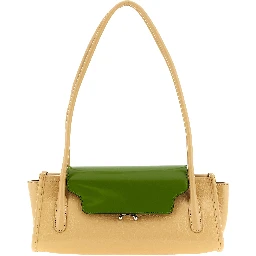 Multicolor Calfskin Shoulder Bag