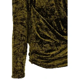 Bicolor Polyester Short Dress