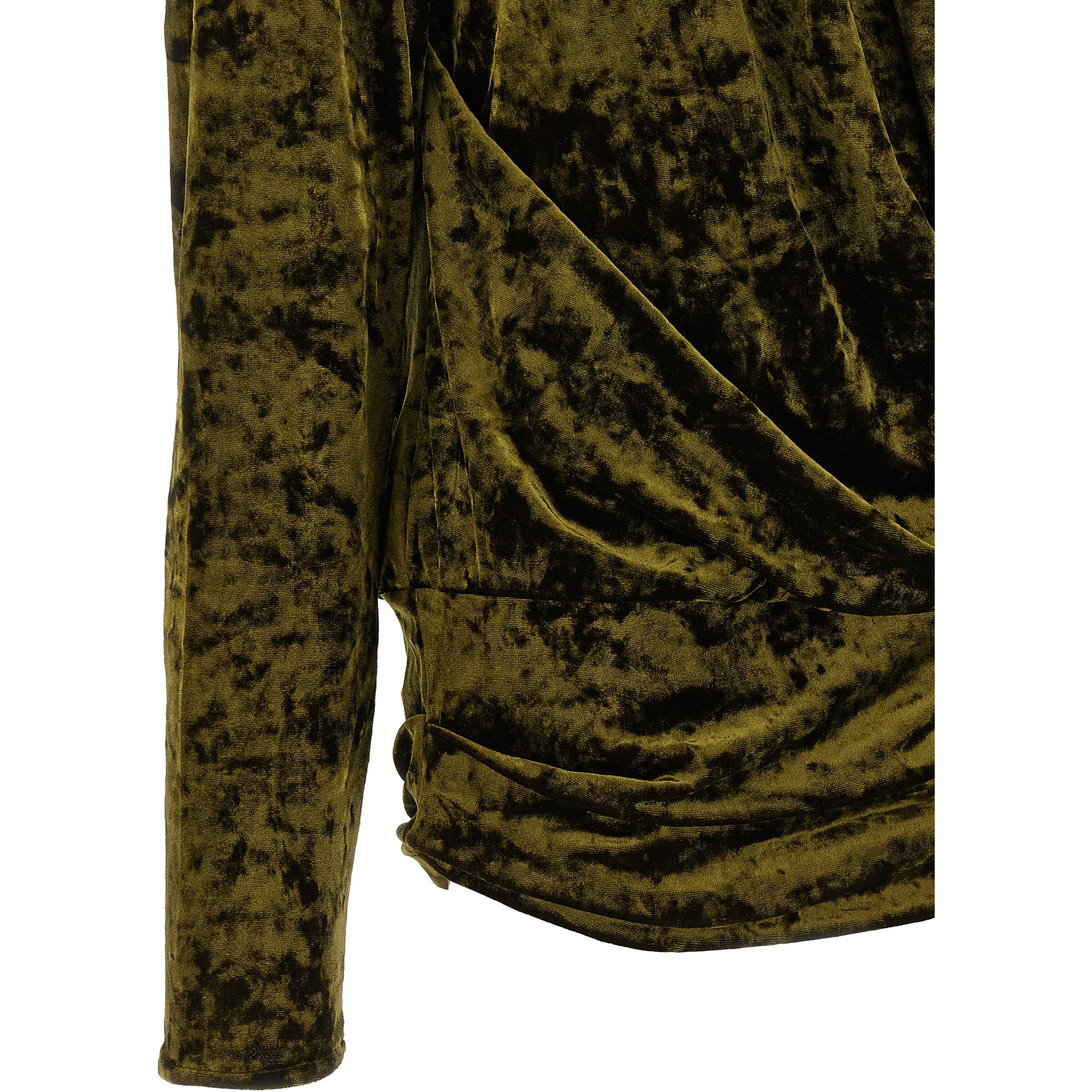 Bicolor Polyester Short Dress