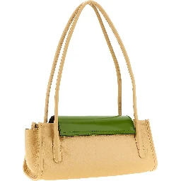 Multicolor Calfskin Shoulder Bag