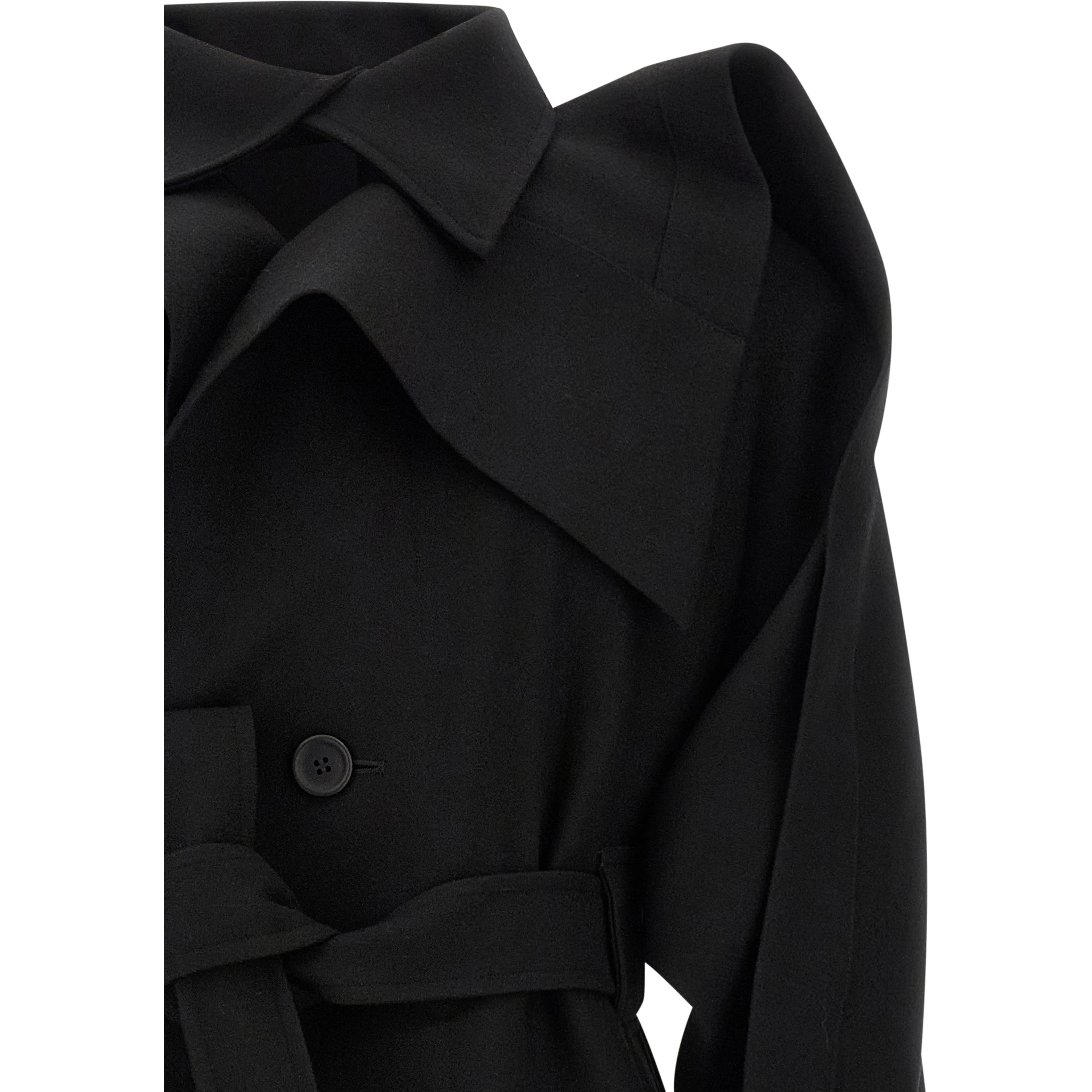 Black Wool Coat