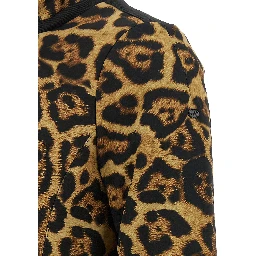 Brown Polyester Shell Jacket
