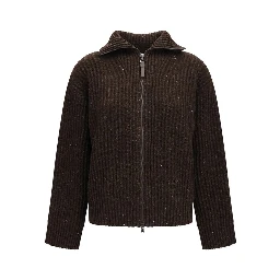 Brown Cashmere Sweatshirt