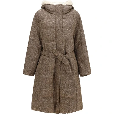 Brown Wool Oves Aries Coat