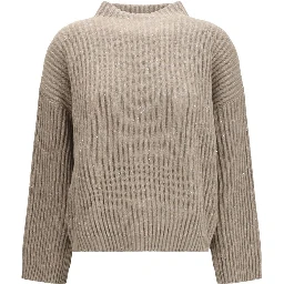 Beige Wool Oves Aries Turtleneck