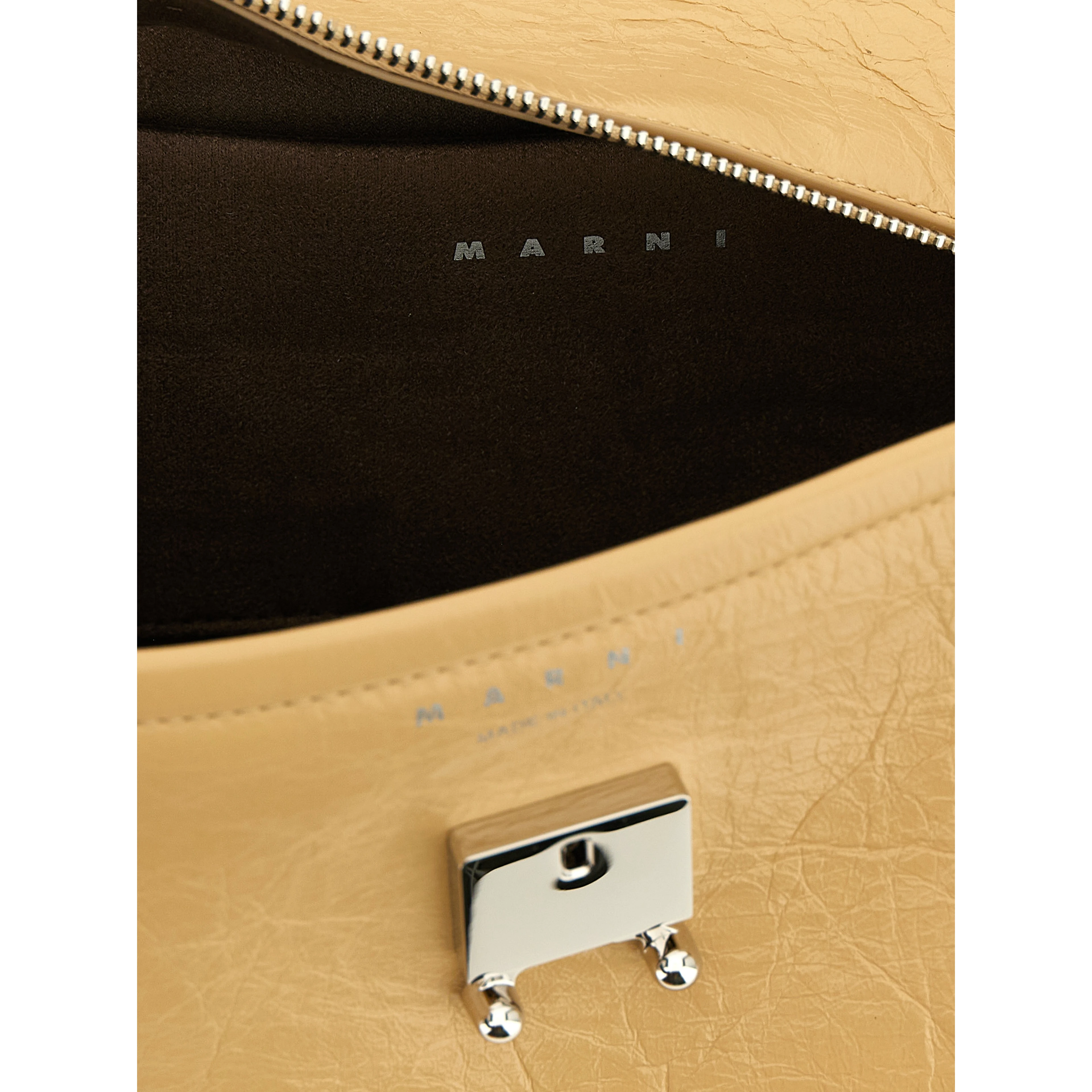 Multicolor Calfskin Shoulder Bag