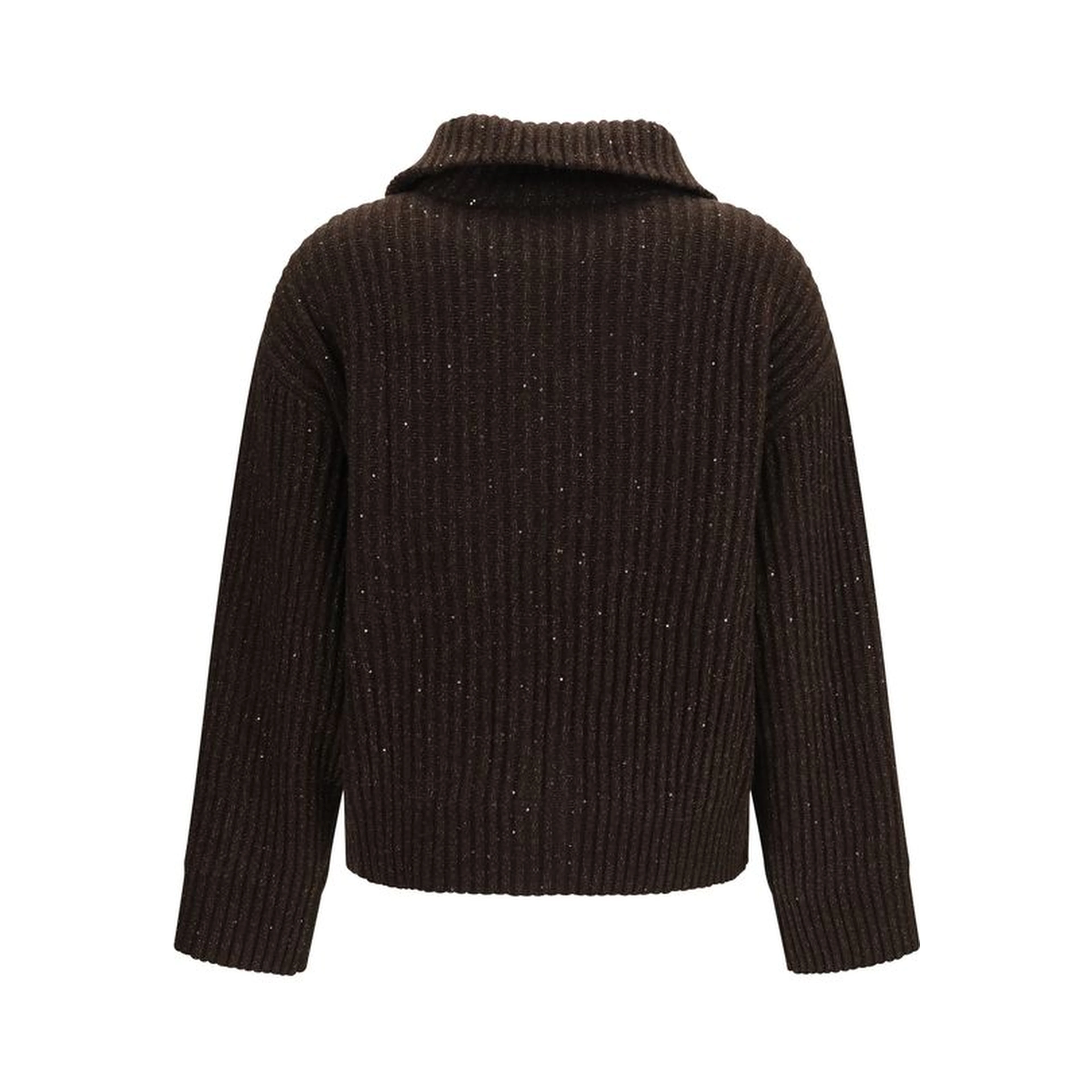 Brown Cashmere Sweatshirt