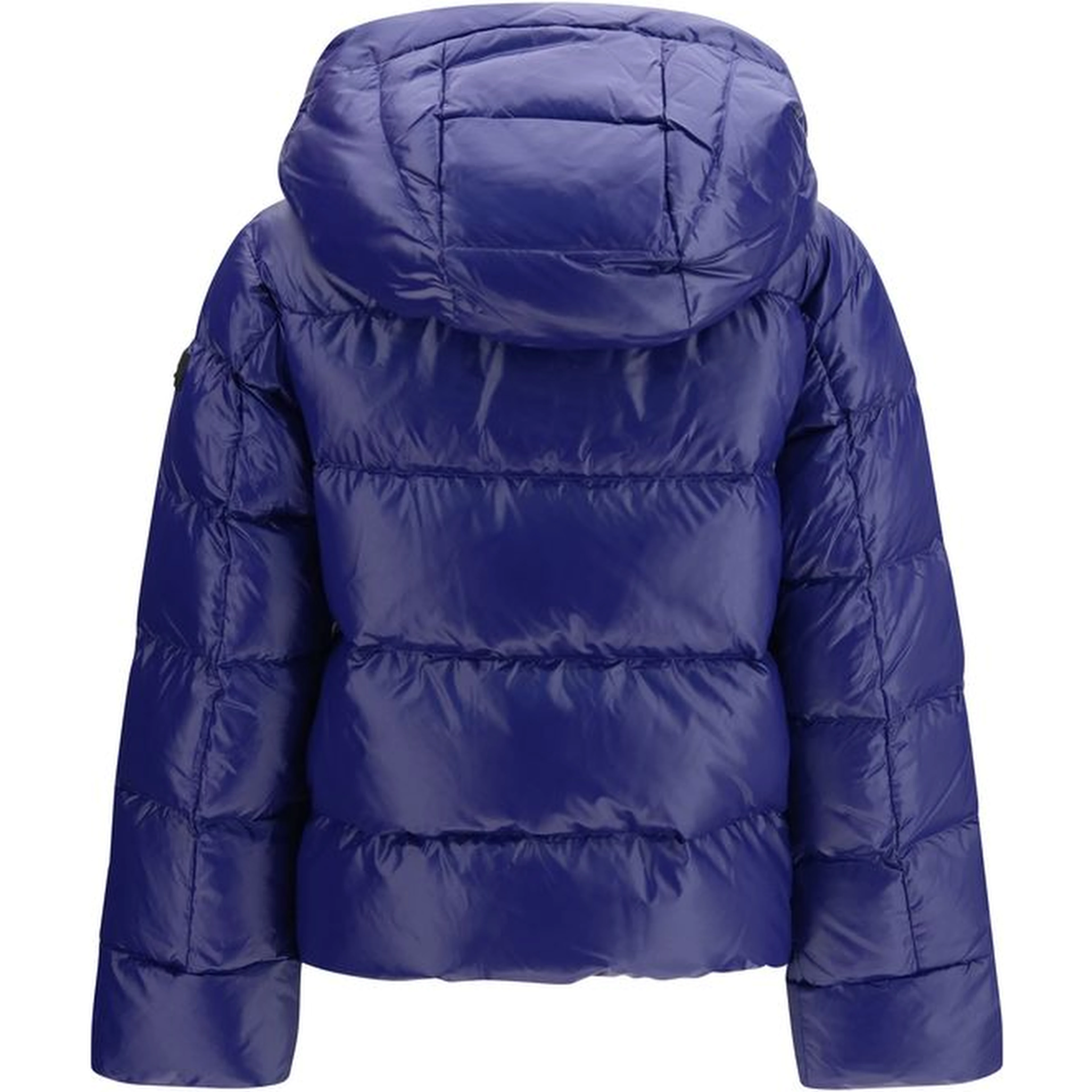 Blue Polyamide Full-Length Jacket