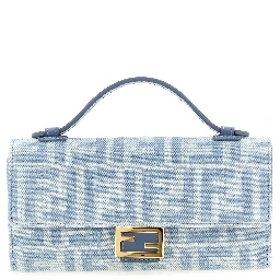 Blue Cotton Cardholder