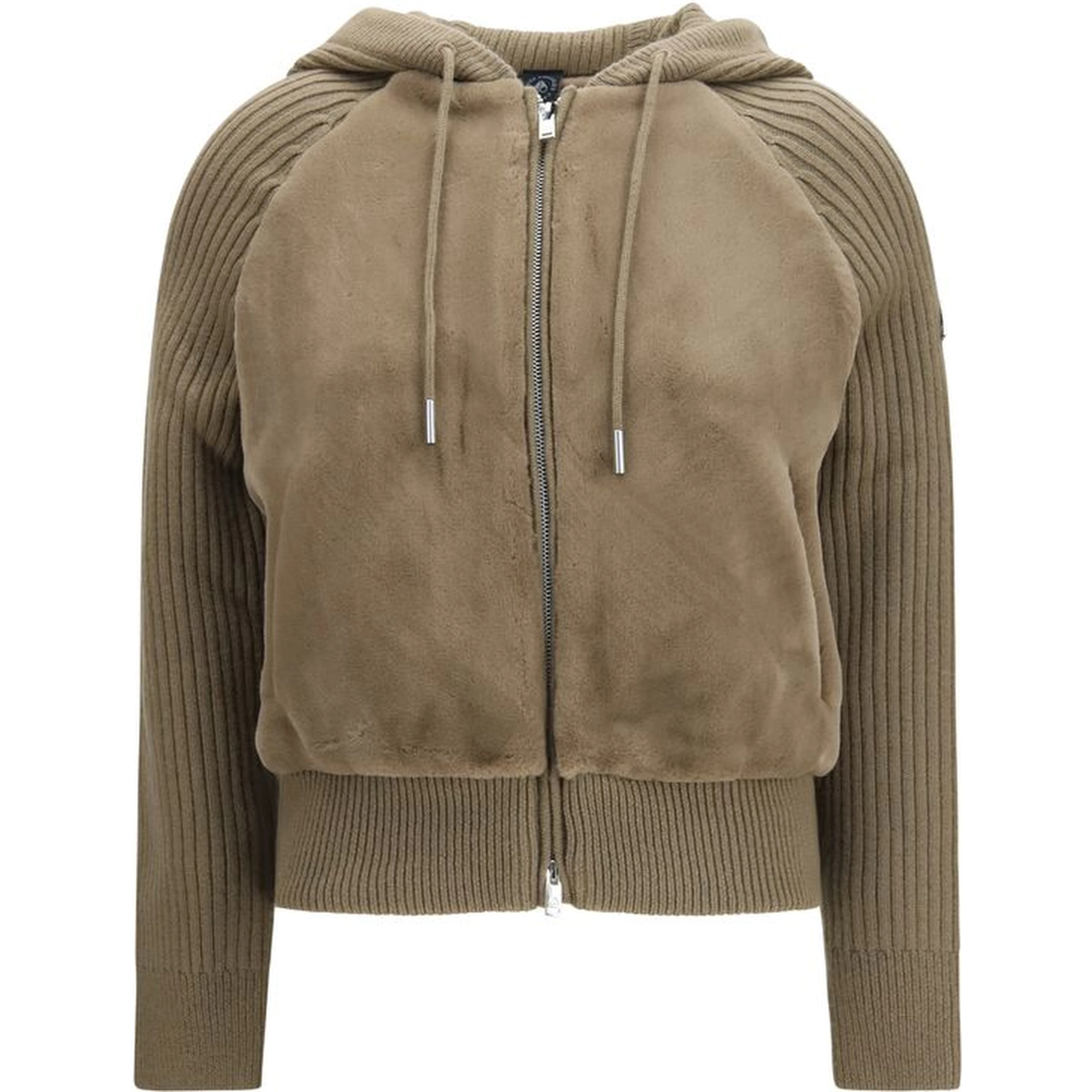Brown Wool Oves Aries Hoodie