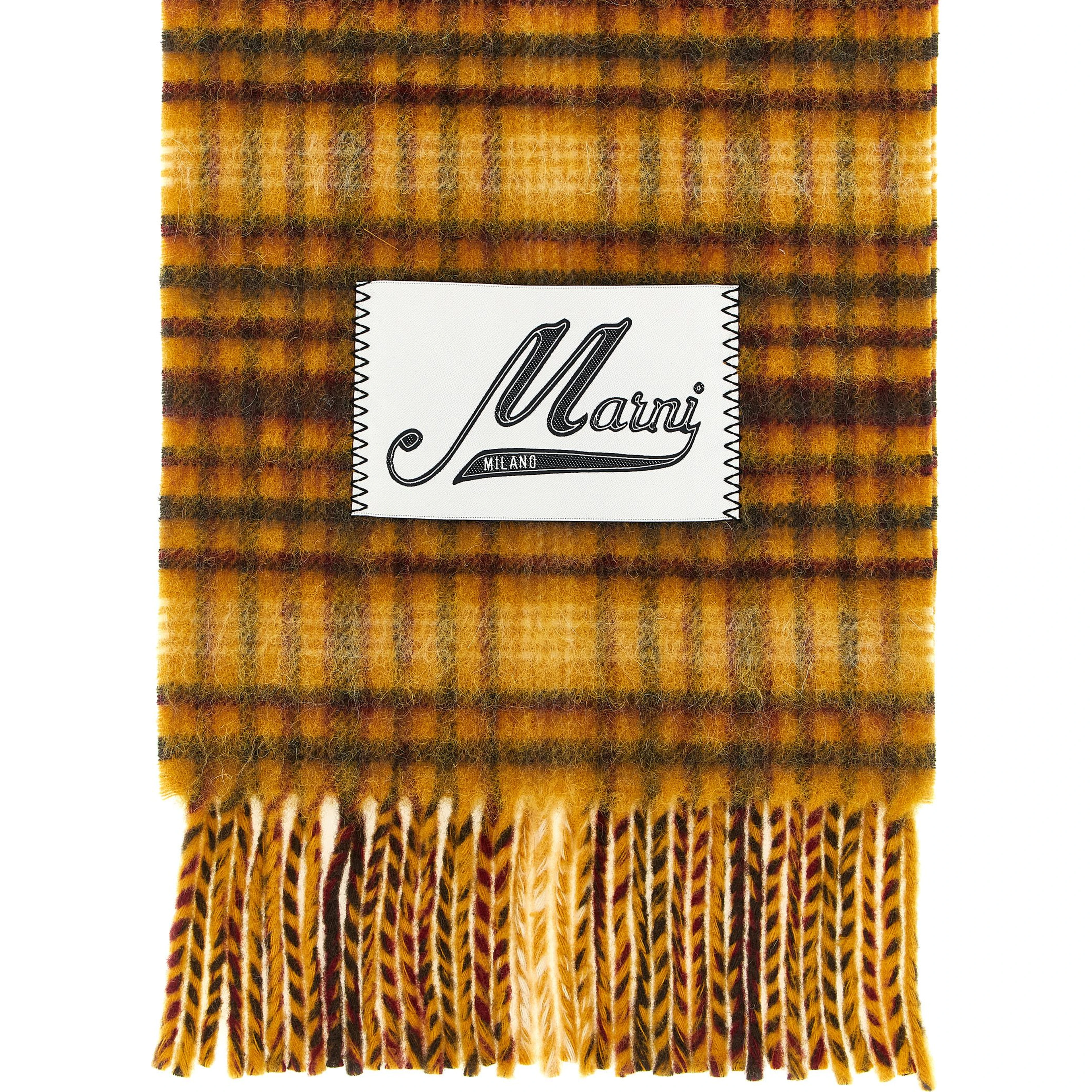 Multicolor Virgin Wool Foulard