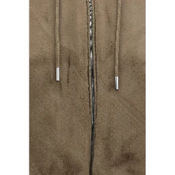Brown Wool Oves Aries Hoodie