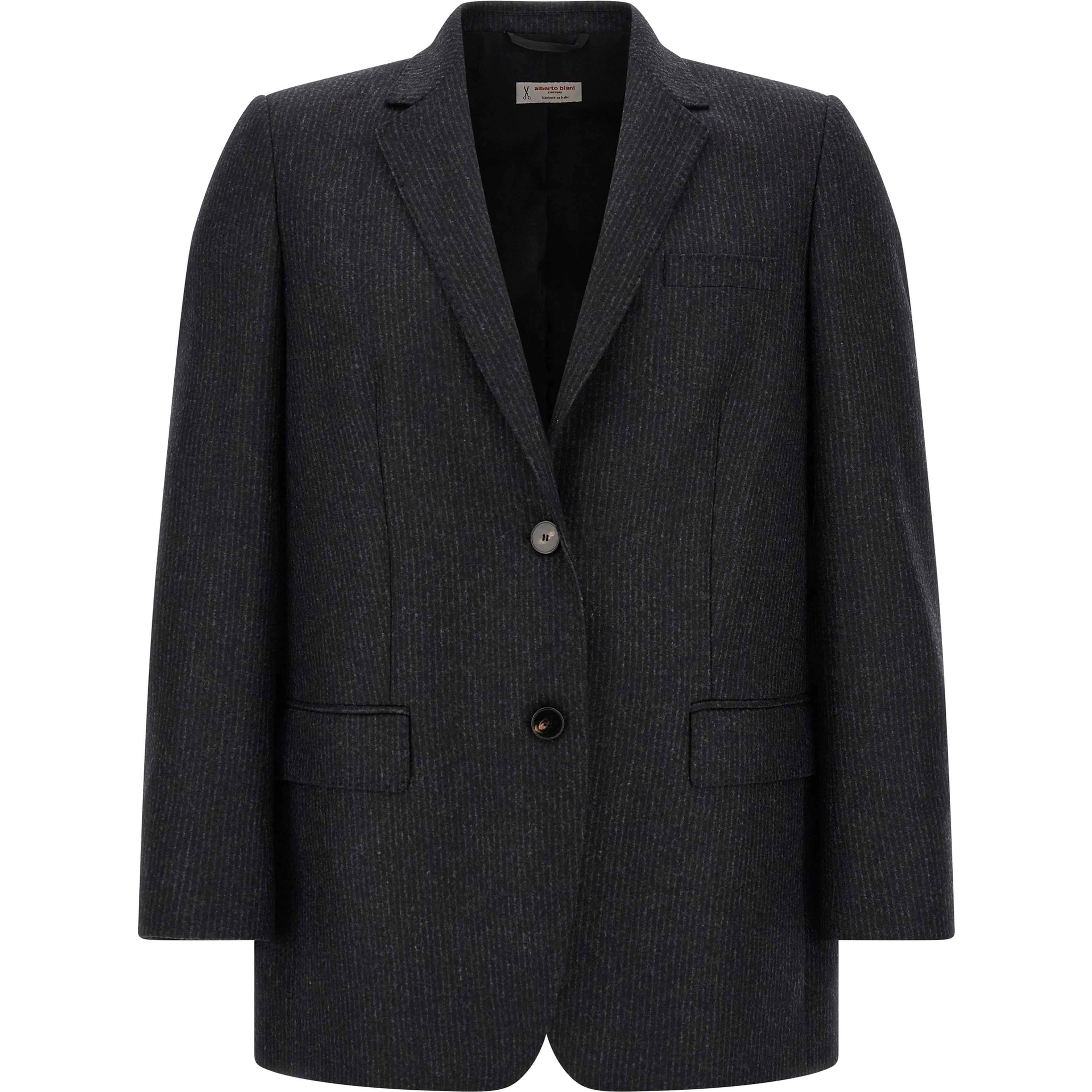 Gray Wool Blazer