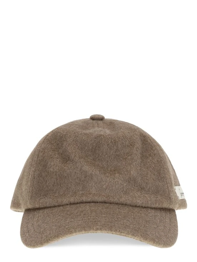 Brown Wool Oves Aries Cap (Baseball Hat)