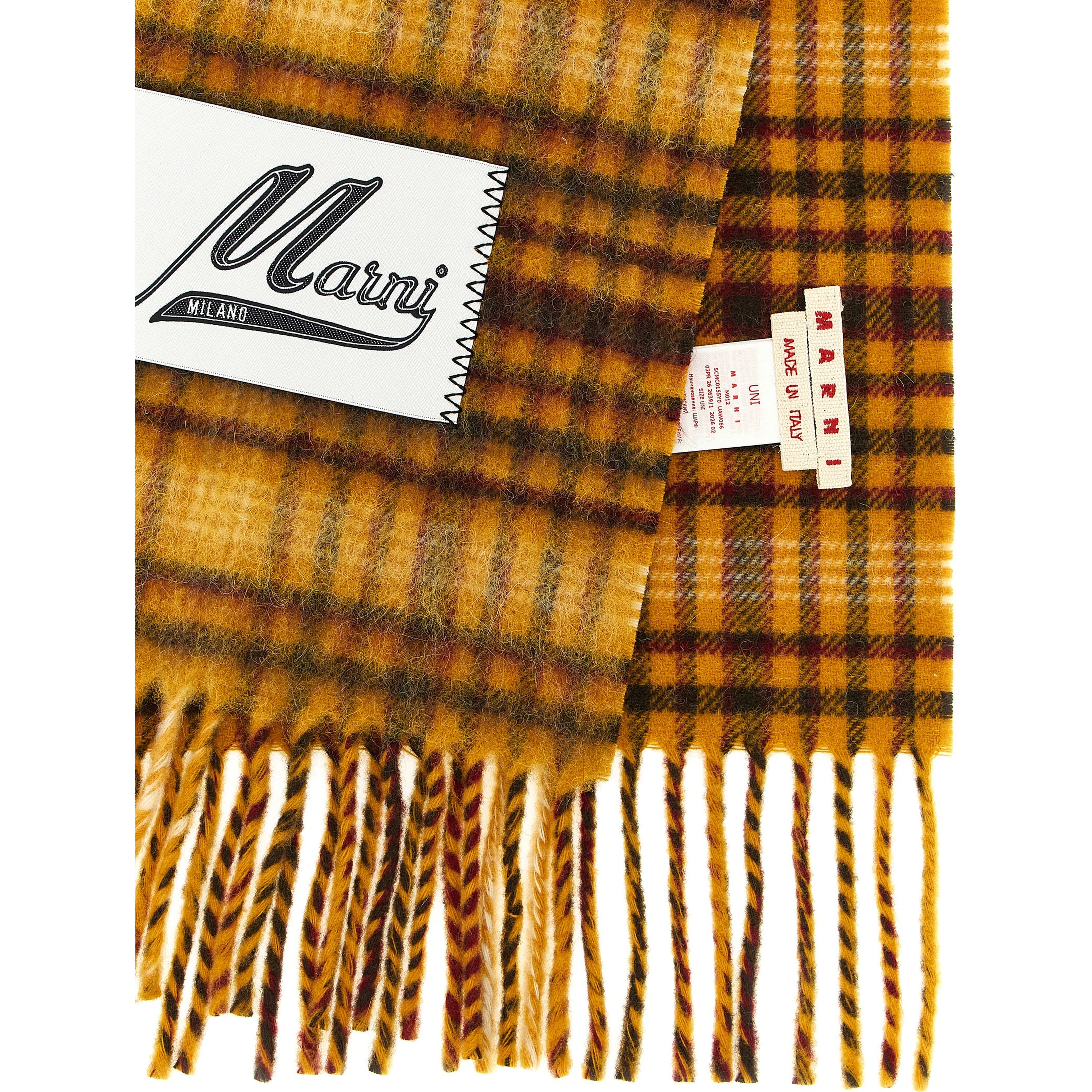 Multicolor Virgin Wool Foulard