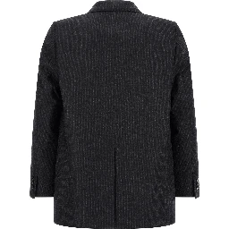 Gray Wool Blazer