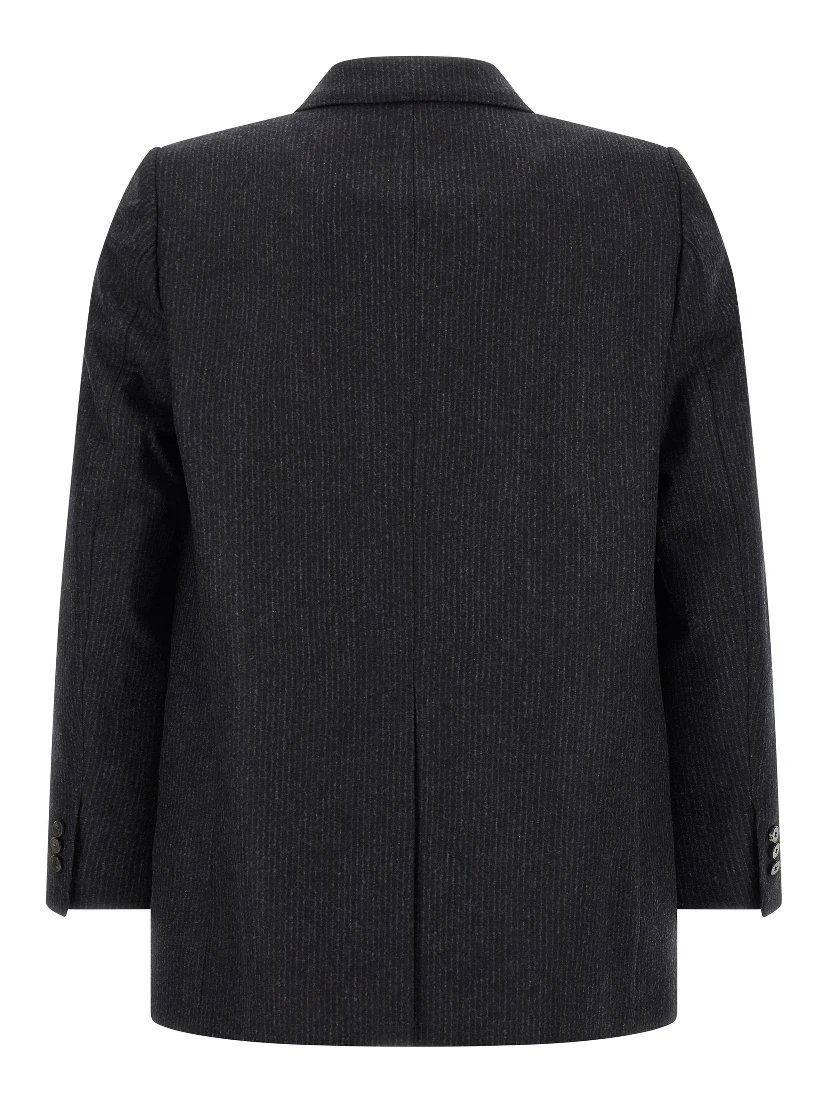 Gray Wool Blazer