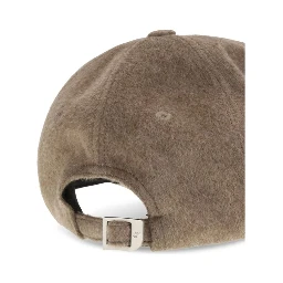 Brown Wool Oves Aries Cap (Baseball Hat)