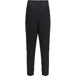 Black Wool Oves Aries Dress Pants