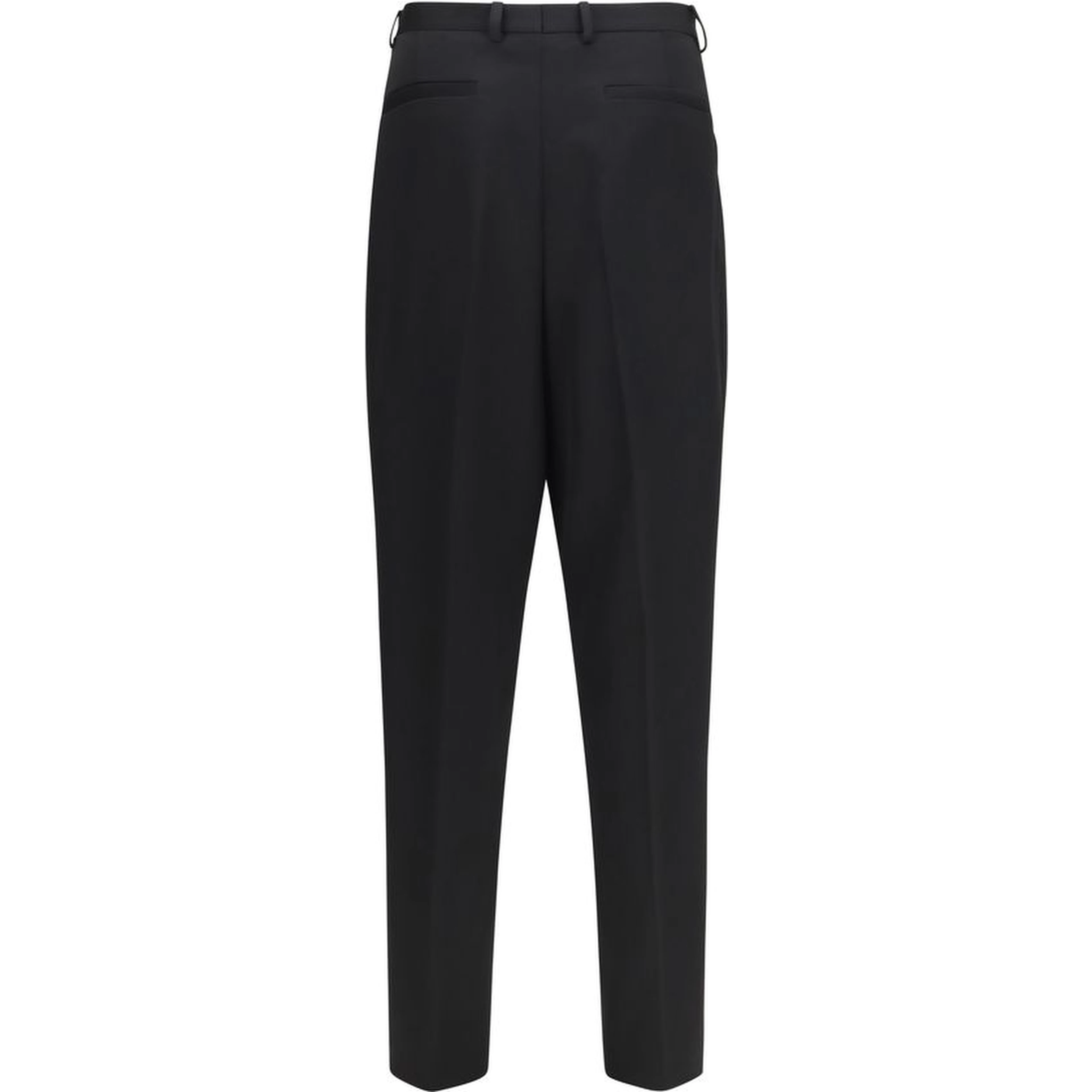 Black Wool Oves Aries Dress Pants