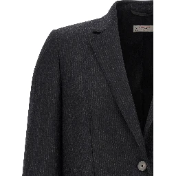 Gray Wool Blazer