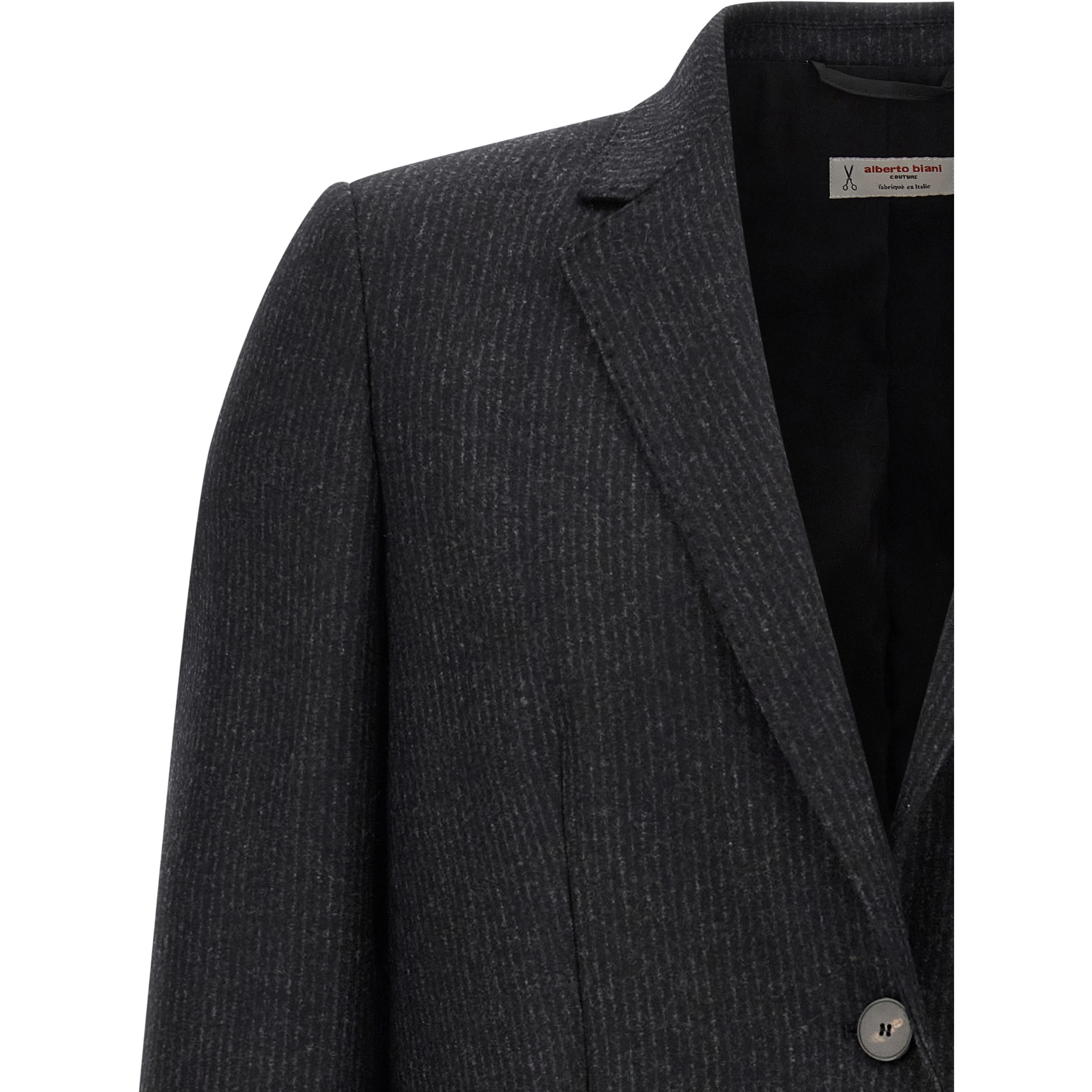 Gray Wool Blazer
