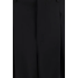 Black Wool Oves Aries Dress Pants