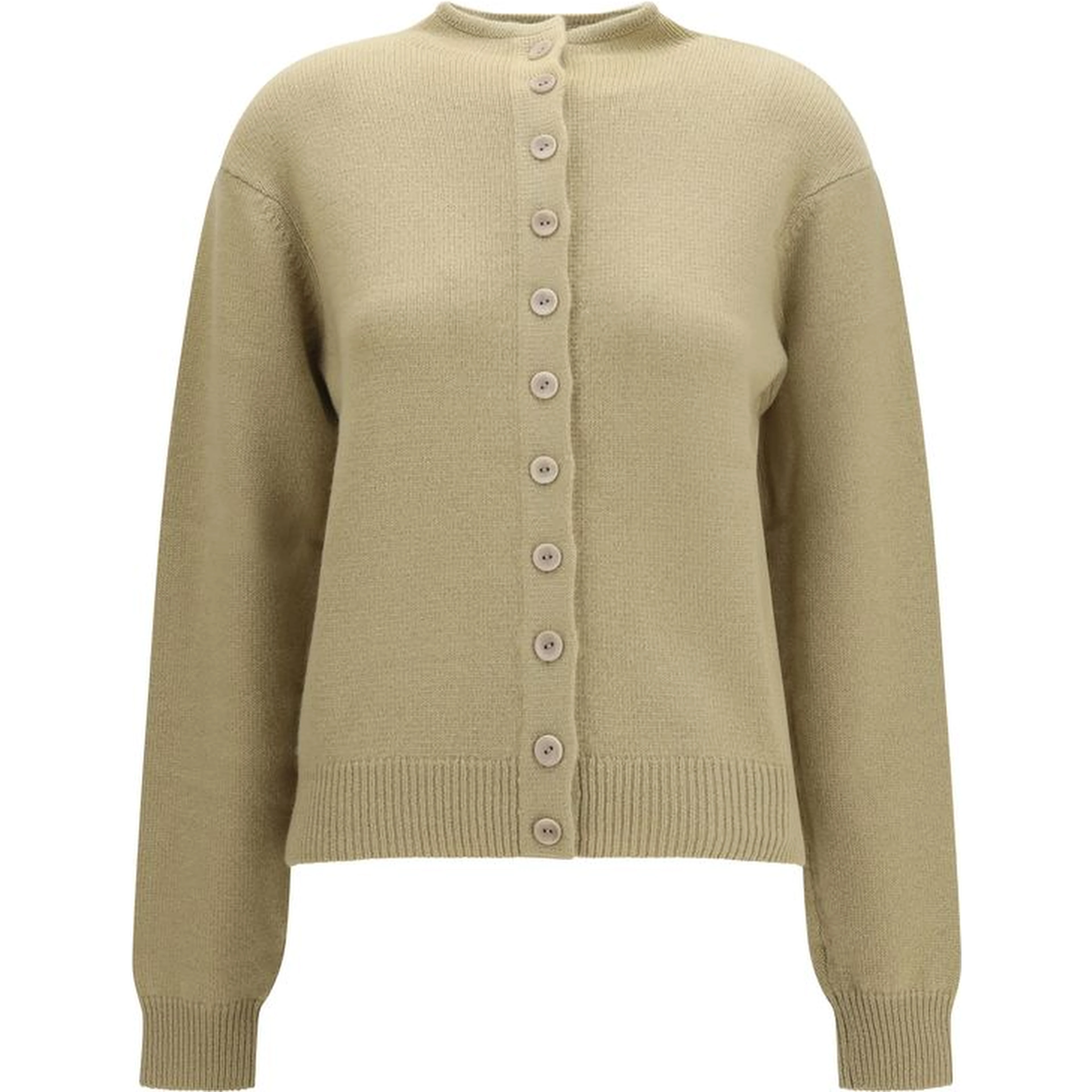 Beige Cashmere Cardigan