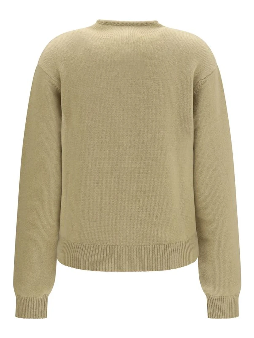 Beige Cashmere Cardigan