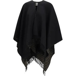 Black Wool Oves Aries Scarf